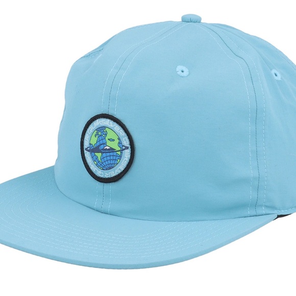 NWT Quiksilver Mens OSFM Hydro Smart Eco NetPlus Strapless Athletic Baseball Hat - Picture 1 of 12